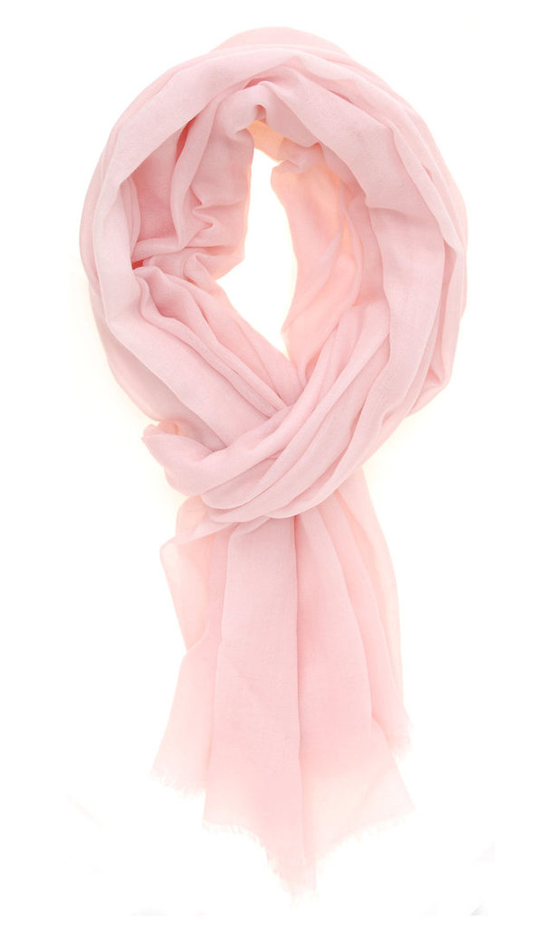 Damen Premium 100% Kaschmir Schal - extra leicht - XL 200 x 70 cm - rosa