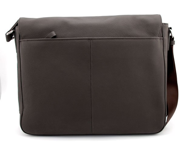 Bovari echt Leder Messenger Bag Model Metz - braun /dark brown -  Limited Premium Edition